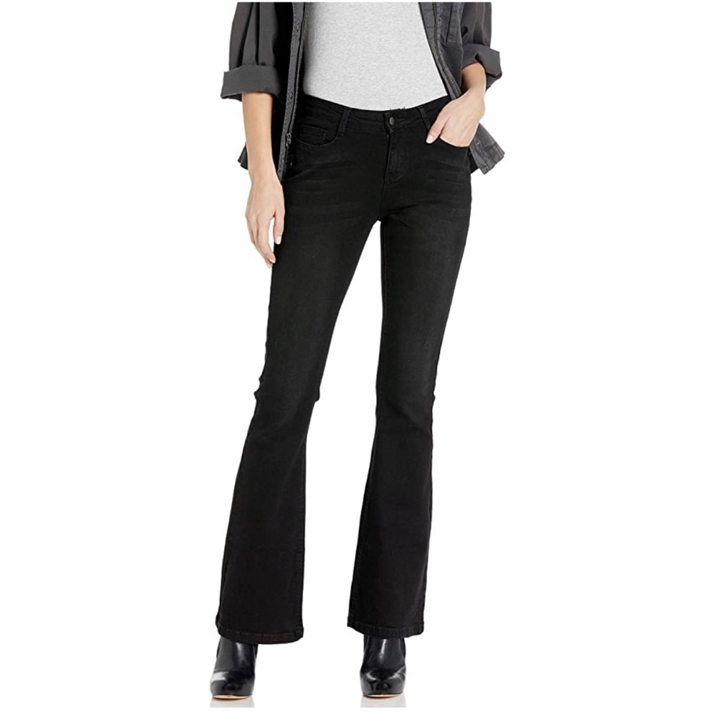 LoLo Blues Black High Rise Wide Leg Jeans  Size 0